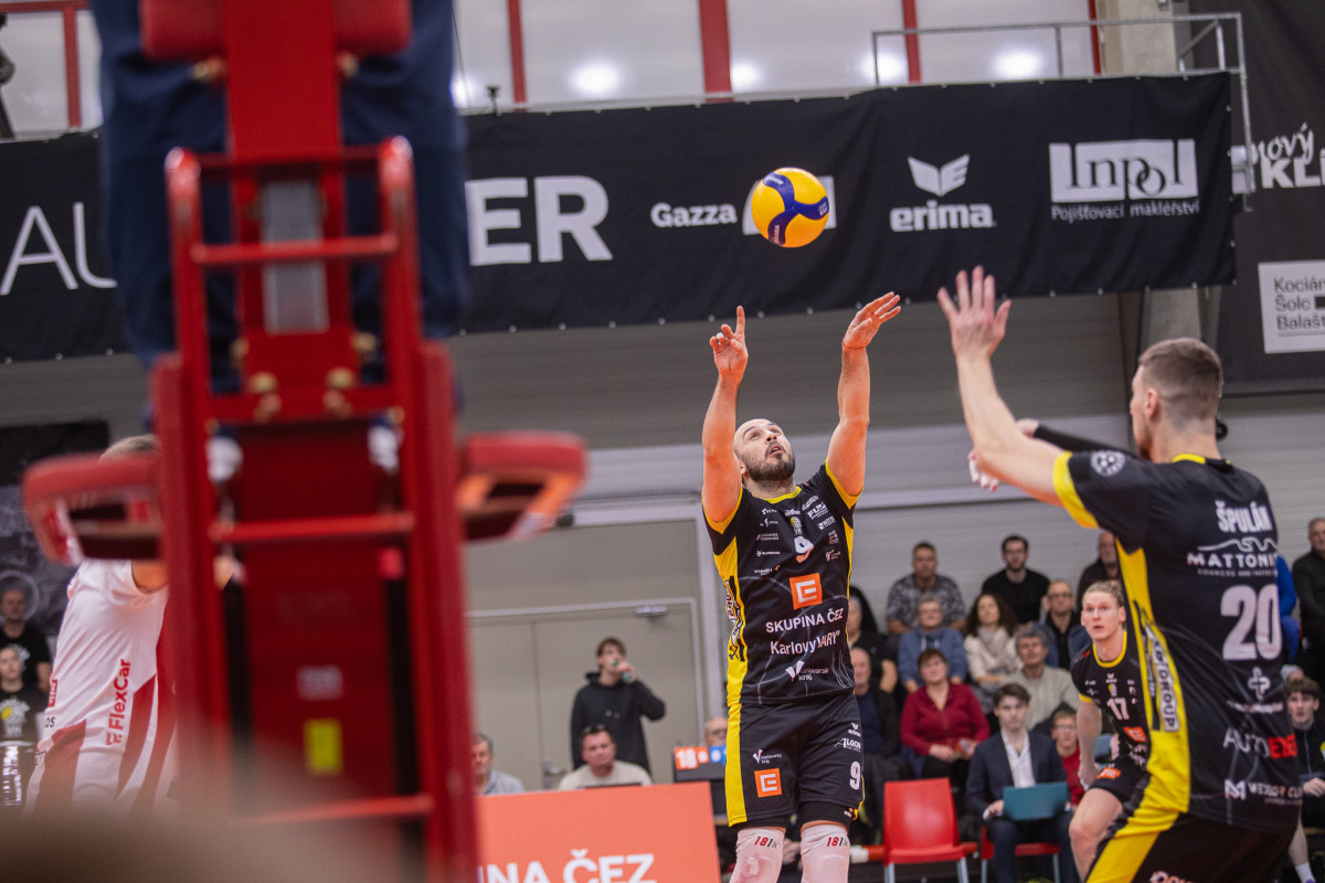 Volejbalisté Karlovarska vyřadili v osmifinále Poháru CEV Olympiakos Pireus