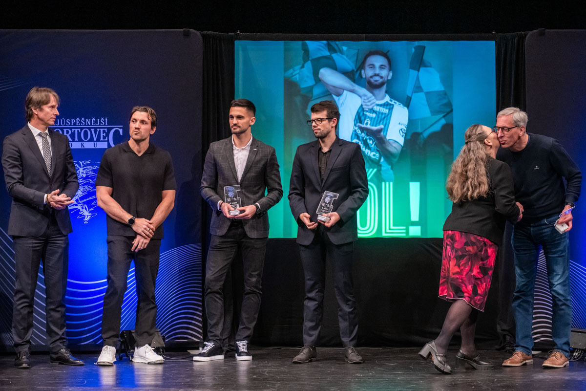 Sportovcem Jablonecka za minulý rok je fotbalista Jan Chramosta