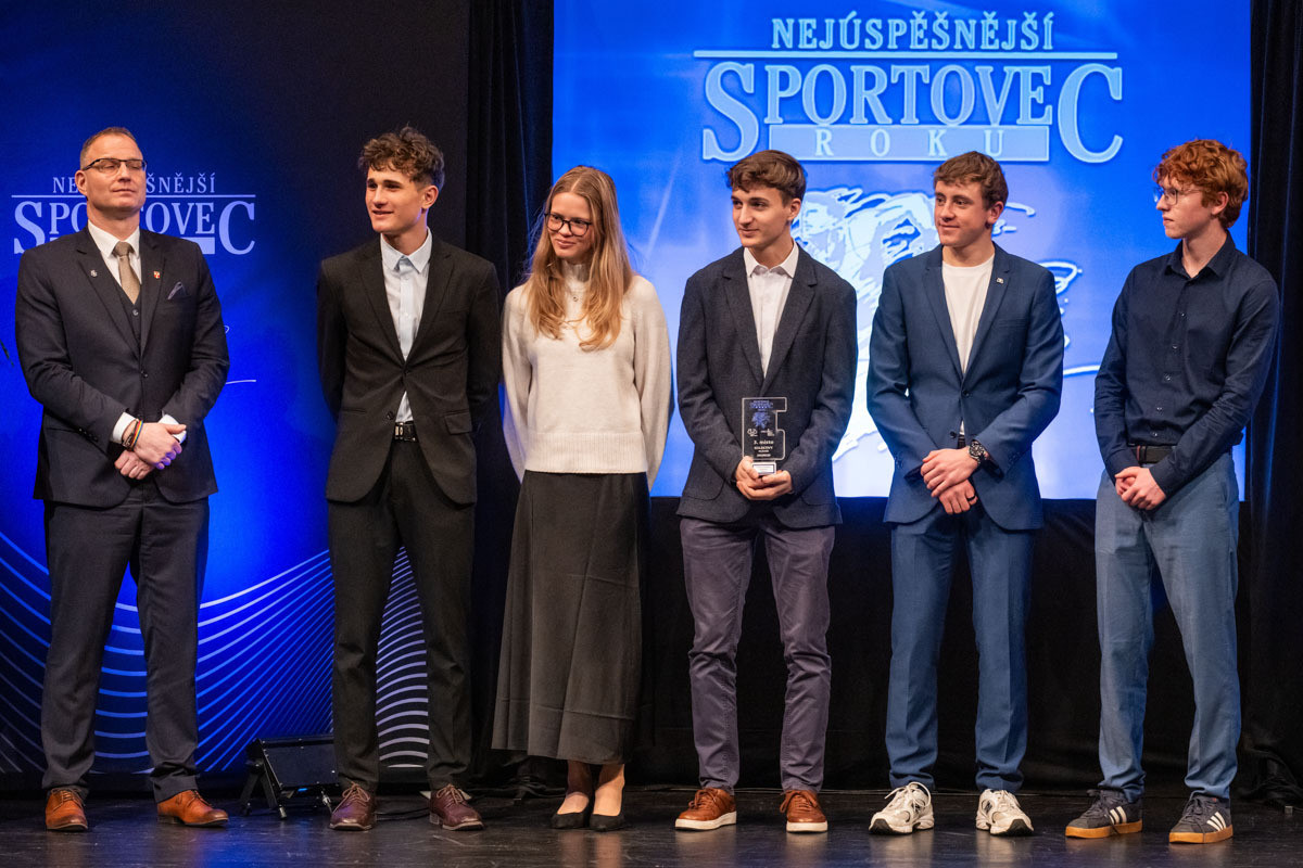 Sportovcem Jablonecka za minulý rok je fotbalista Jan Chramosta