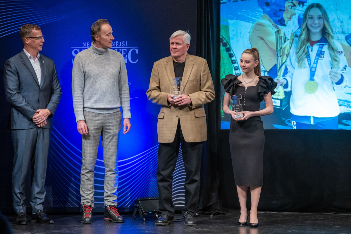 Sportovcem Jablonecka za minulý rok je fotbalista Jan Chramosta