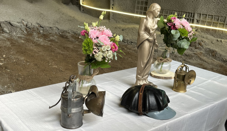 Budoucí tunel na Kamechy má patronku. Svatá Barbora ochrání dělníky na stavbě