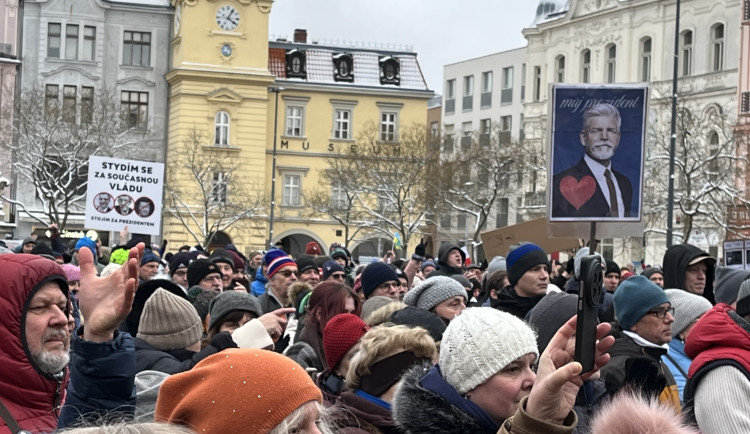 Ať žije Pavel. Ostravané ve velkém podpořili českého prezidenta
