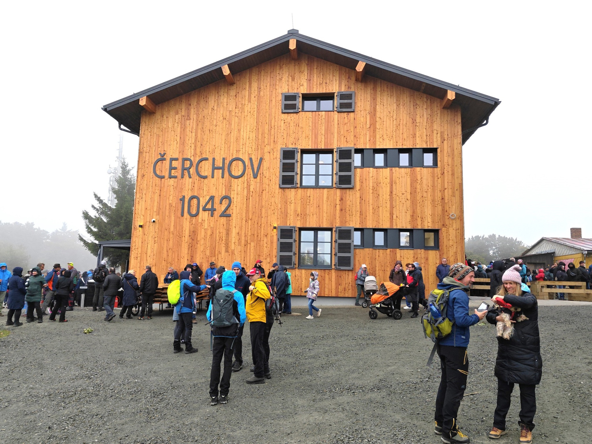Horská chata na Čerchově u turistů boduje. Dříve armádní objekt město přestavělo