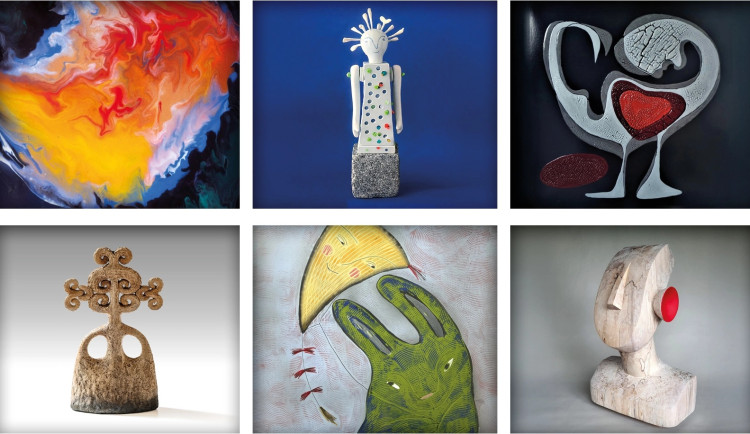 Šest autorek má společný pohled na svět. Tvoří z materiálu známého po tisíciletí