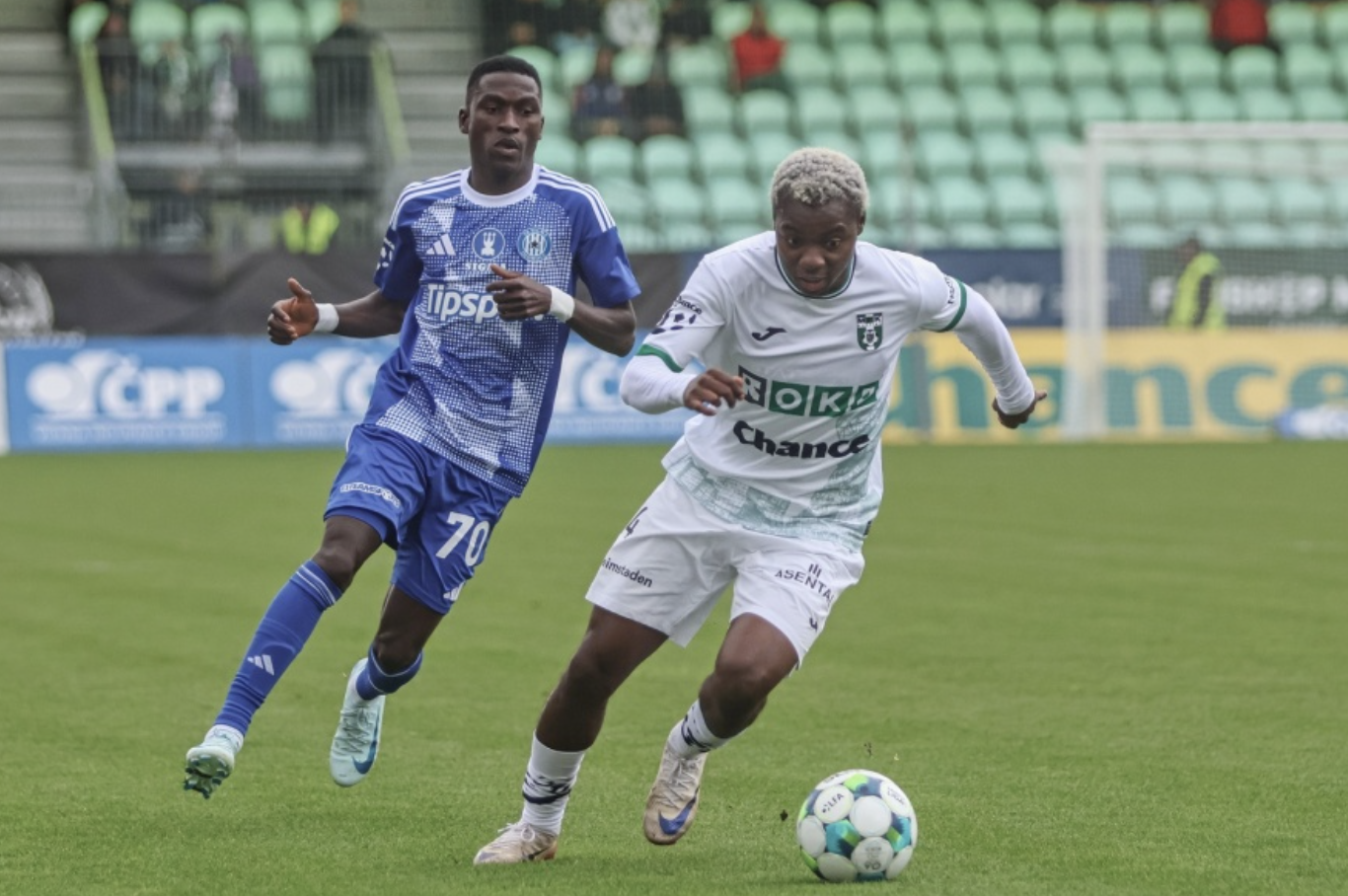 Fotbalisté Karviné remizovali v Olomouci 2:2 a poprvé na jaře bodovali