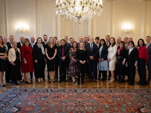 Starosty vítězných obcí přijal prezident