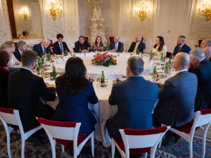 Starosty vítězných obcí přijal prezident