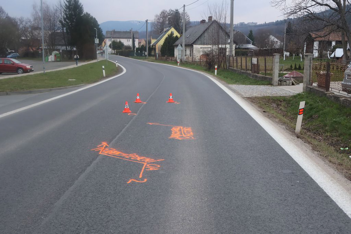 K dopravní nehodě došlo na ulici Jánského v České Vsi