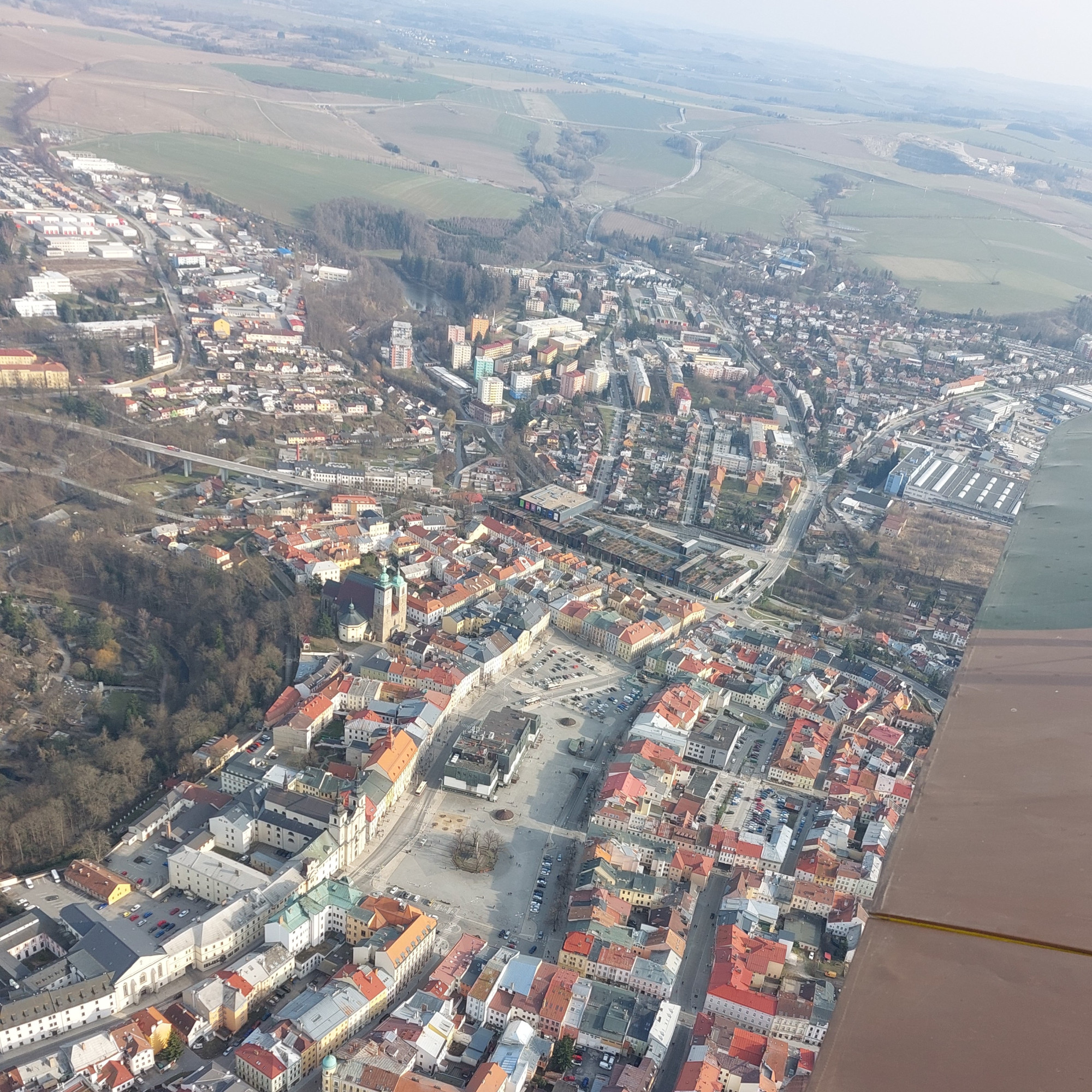 FOTO: Jihlavsko jako na dlani: záběry z ptačí perspektivy odhalují nečekané detaily