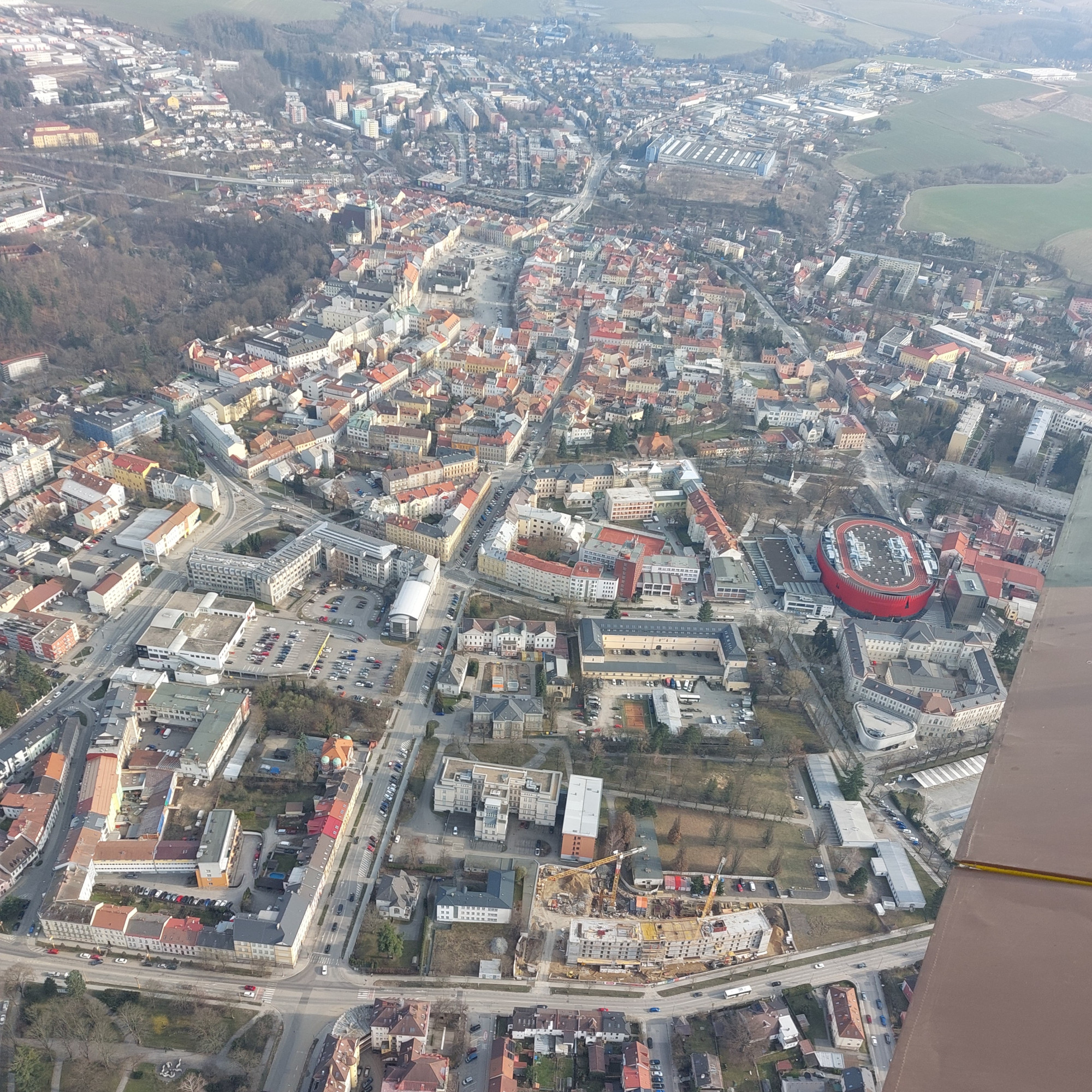 FOTO: Jihlavsko jako na dlani: záběry z ptačí perspektivy odhalují nečekané detaily