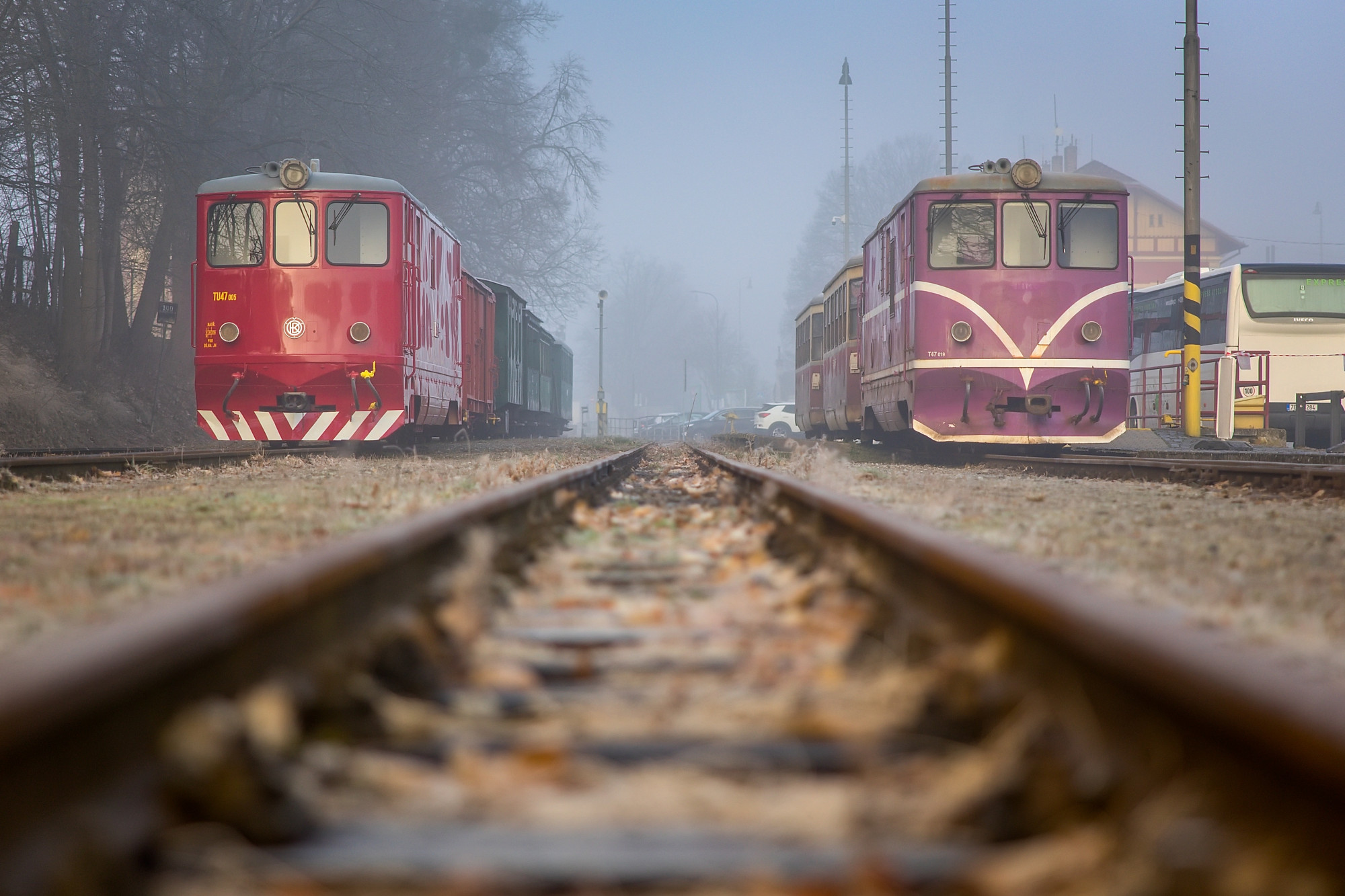 Jindřichohradecká úzkokolejka znovu ožila. Lidé se svezou i přes Velikonoce