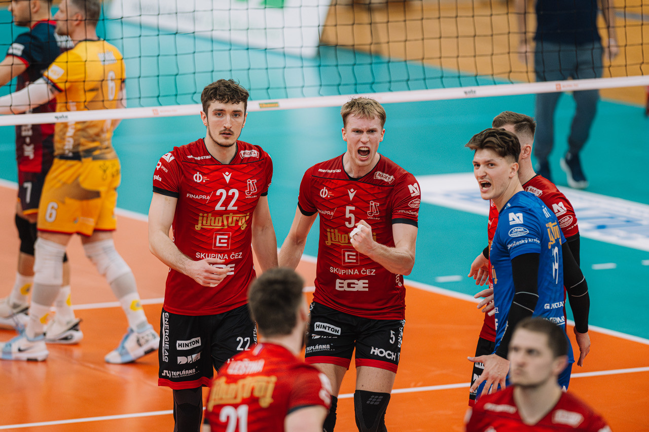Volejbalisté Jihostroje jsou znovu v semifinále. O finále se poperou s pražskými Lvy