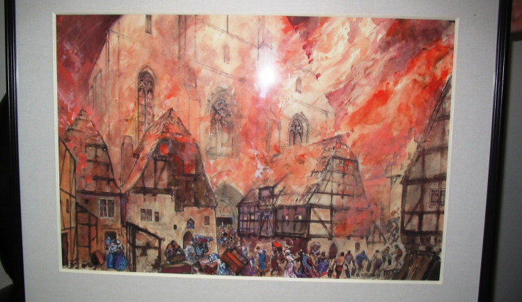 DRBNA HISTORIČKA: Ohniví červení kohouti sežehli Jihlavu na popel