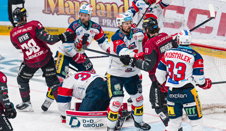 Sparta vyrovnala semifinálovou sérii s Pardubicemi, rozhodne sedmý zápas