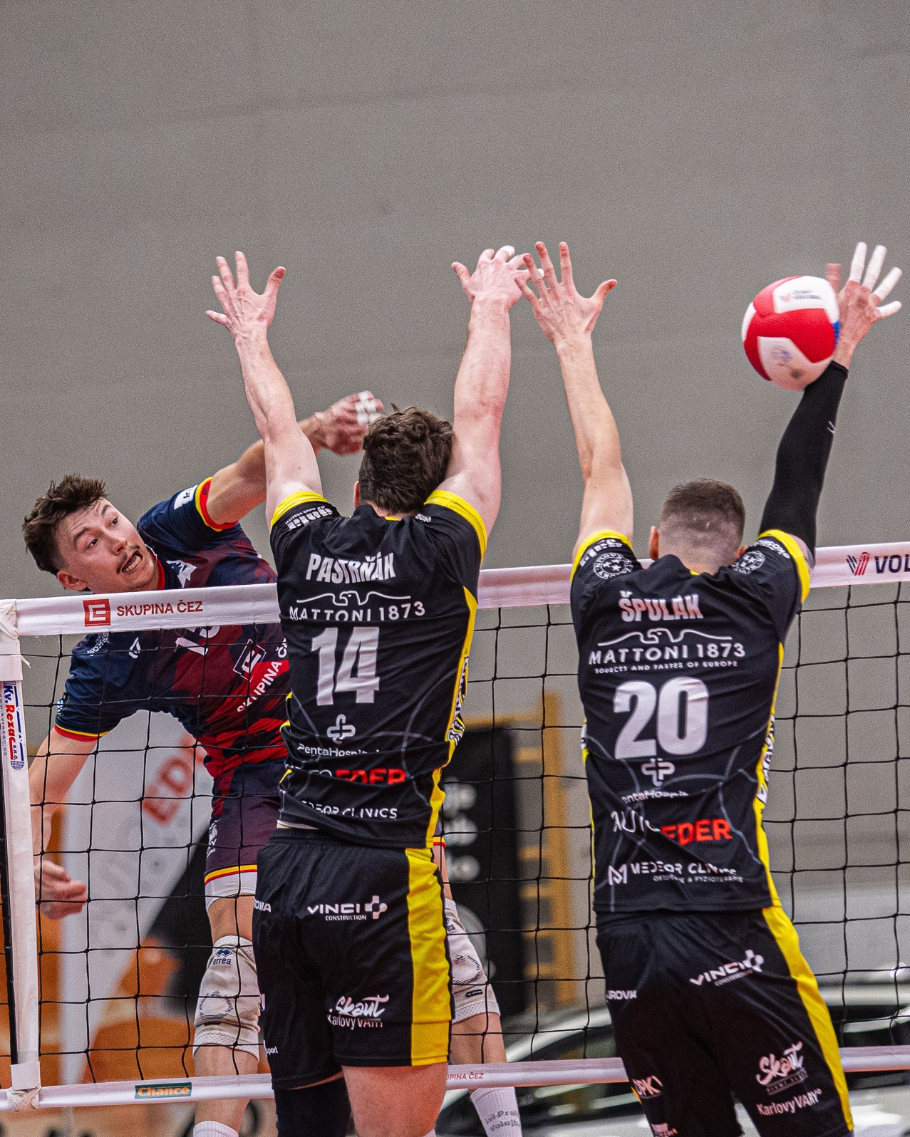 Volejbalisté Karlovarska mají čtvrtý titul, v pátém finále porazili Lvy 3:0