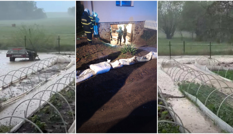 Tohle nepamatujeme, říkají místní. Silné deště spláchly hromady bahna z polí