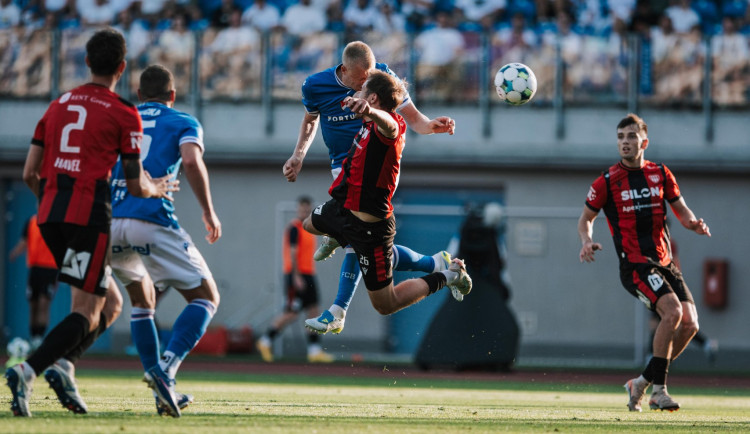 Fotbalisté Ostravy na úvod baráže porazili třemi góly po pauze Táborsko 3:0