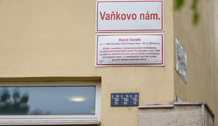 První český starosta i nacistický název. Znáte příběh Vaňkova náměstí v Brně?