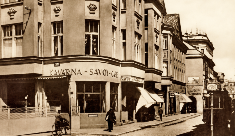 DRBNA HISTORIČKA: Kavárna Savoy byla symbolem prvorepublikových Budějovic