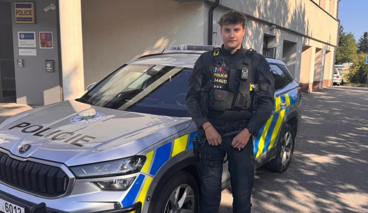 Policista z Vysočiny pomohl ve svém volnu. Zachránil vyčerpaného plavce
