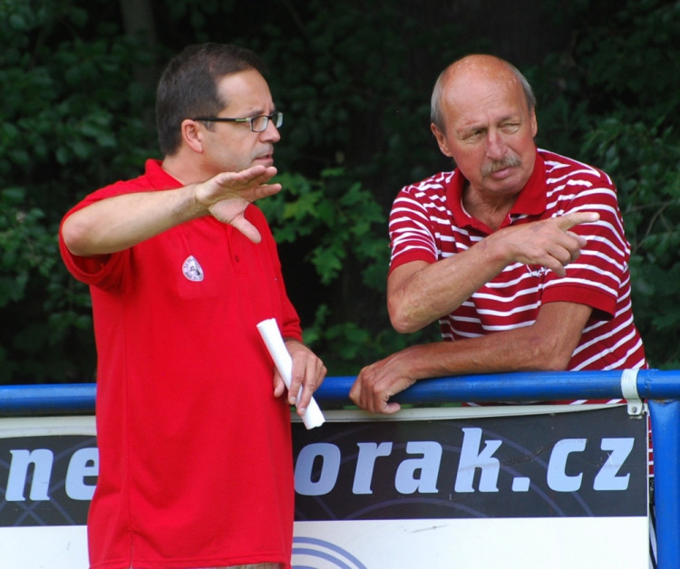 Pavel Mádl s Františkem Tobiášem