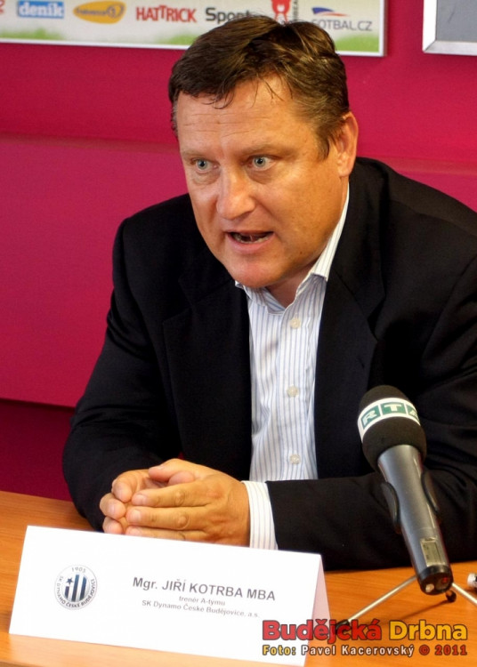 Kouč Dynama České Budějovice Jiří Kotrba