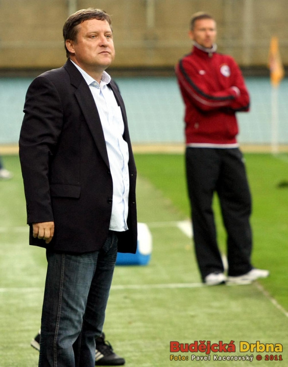 Trenéři Jiří Kotrba a Martin Hašek