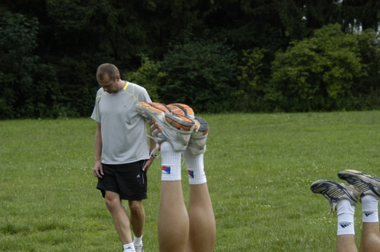 Trenér přemýšlí...