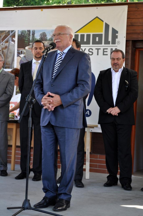 Prezident České republiky Václav Klaus. - Kopie