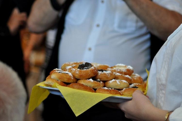 V expozici Jihočeského kraje - také chutnají hezky.Jihočesky.