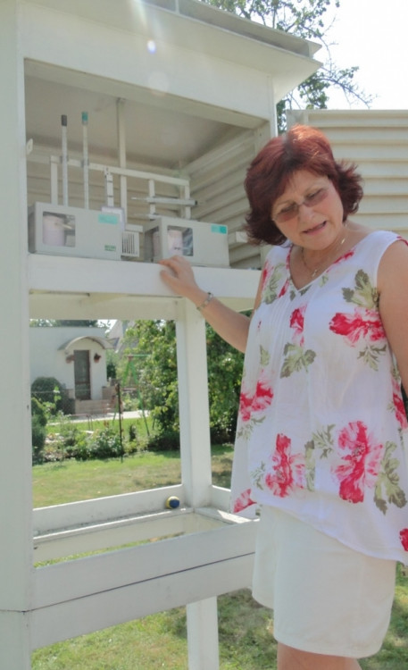 klasická meteorologická budka