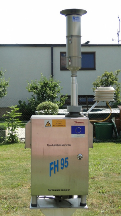 měřiče polétavého prachu a cyklických aromatických uhlovodíků
