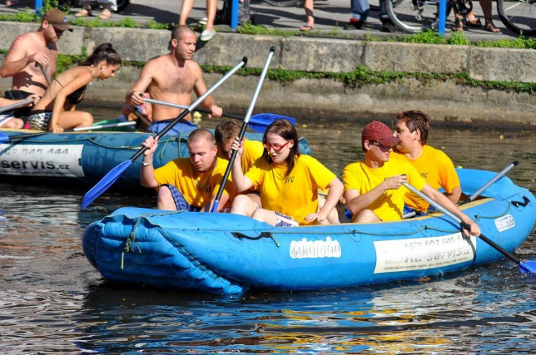 Vodní hry na Malši