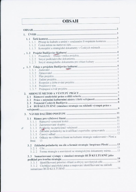 obsah