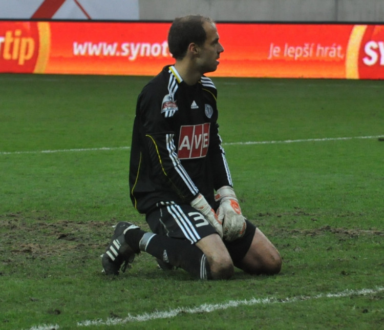 smutný Zdeněk Křížek po druhé brance, Foto: Jan Škrle