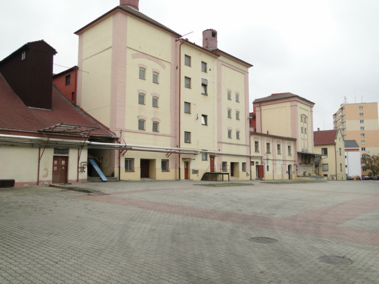 Samson - pohled z nádvoří