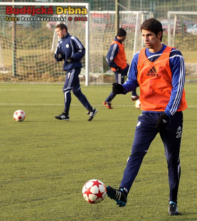 Petr Javorek, v pozadí Jindřich Kadula