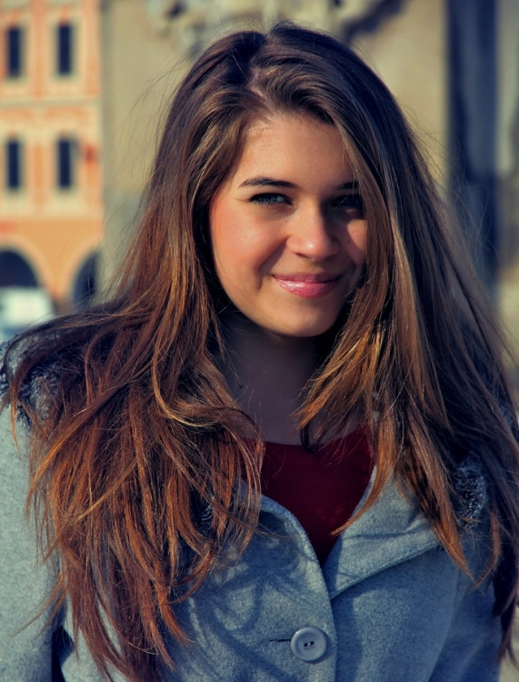 Jana Soukupová, 18 let, V Budějcích se narodila, studuje a plánuje tu nadále žít. Profil pod nickem JanaS.