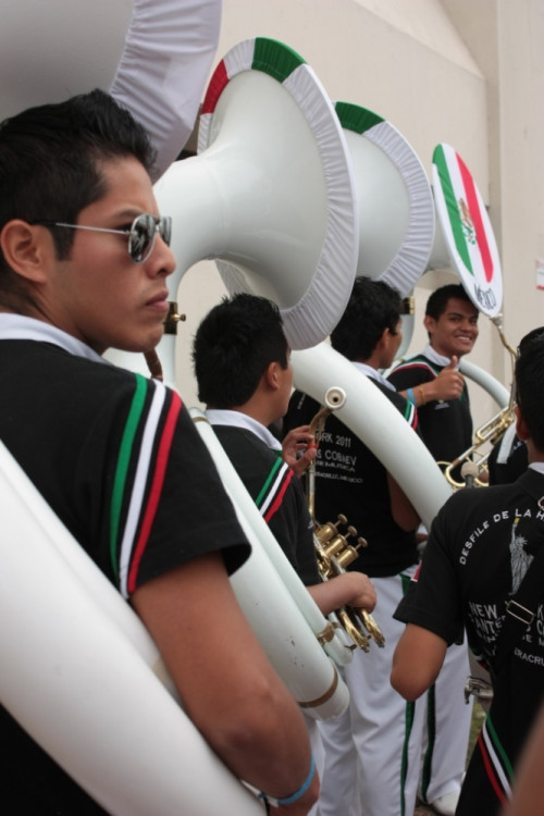 Veracruz - defilé místních hudebníků