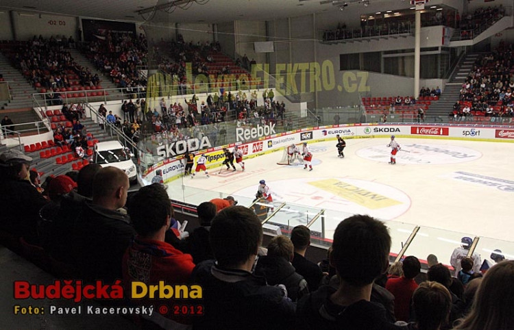 Hokejová reprezentace v Budvar aréně