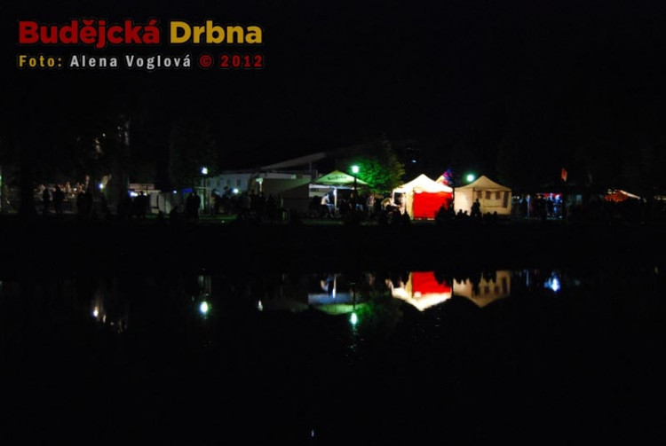 Sokolský ostrov večer