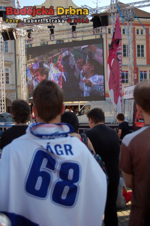 Budějce žily hokejovou bitvou o medaile