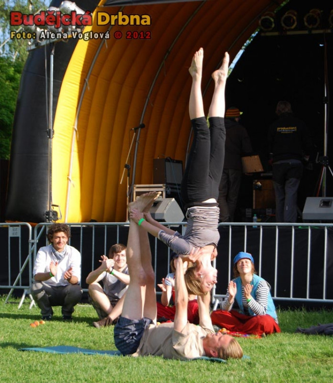 Budějčtí akrobaté předváděli skvělé kousky