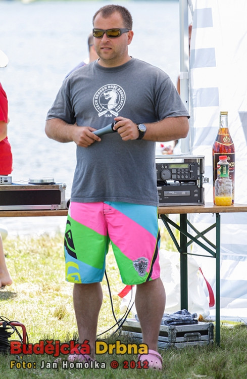 Moderátor celé akce Petr Klíma Klimbera