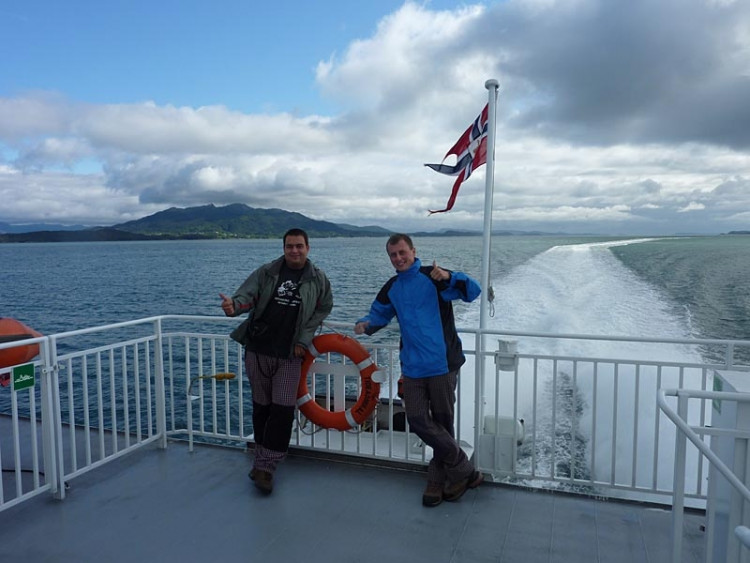 Epizoda 2 - Preikestolen: Honza a Jarda na lodi do Stavangeru