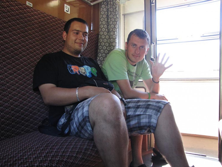 Epizoda 5 - Stavanger: Naše poslední fotografie ve vlaku někde u Veselí nad Lužnicí