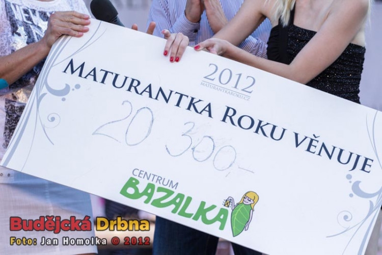 Finálový večer soutěže Maturantka Roku 2012