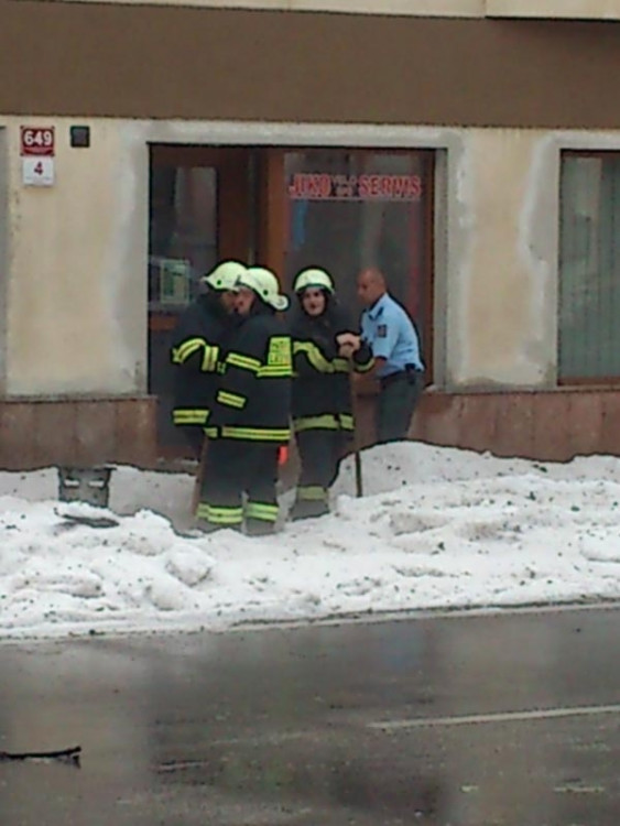 Suché Vrbné 45 minut po bouřce