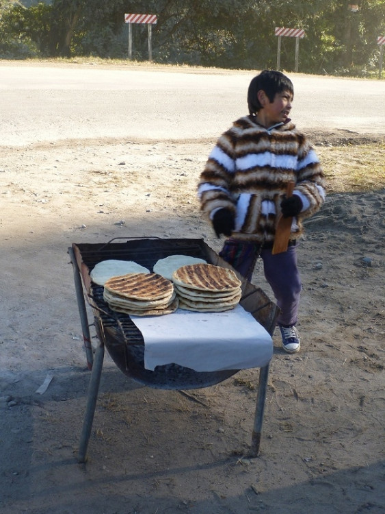 Tafí del Valle - je libo čerstvý chléb