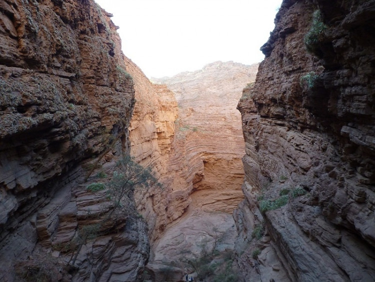 Soutěska Conchas - Garganta del Diablo